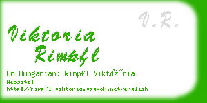 viktoria rimpfl business card